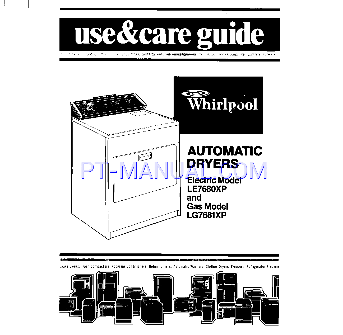 Leer online Manual de usuario para Whirlpool LG7681XP (Page 1)