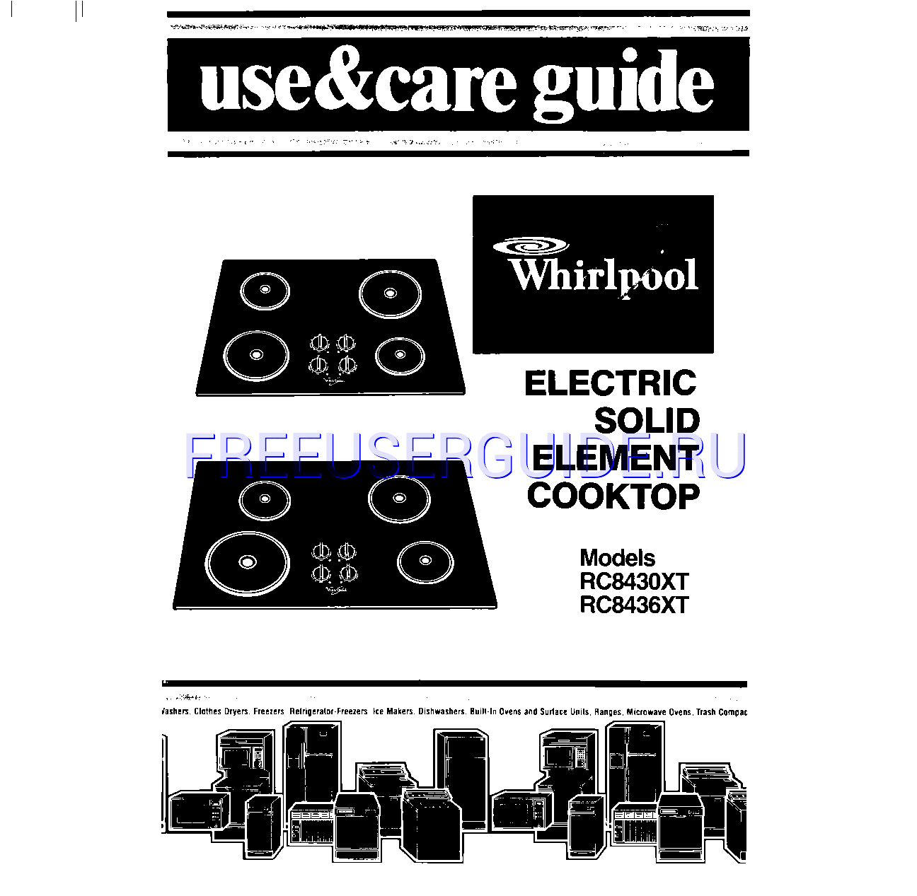Leer online Manual de usuario para Whirlpool RC8436XT (Page 1)