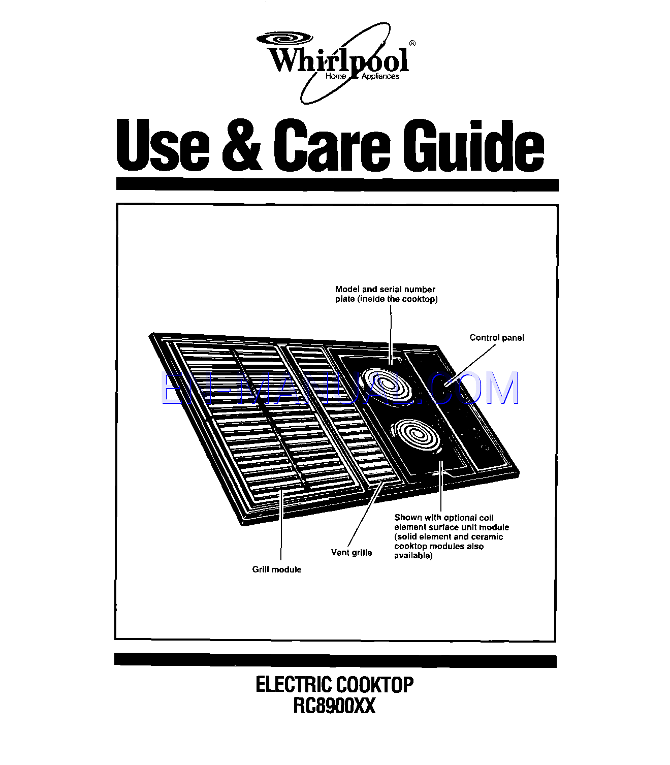 Leer online Manual de usuario para Whirlpool RC8900XX (Page 1)