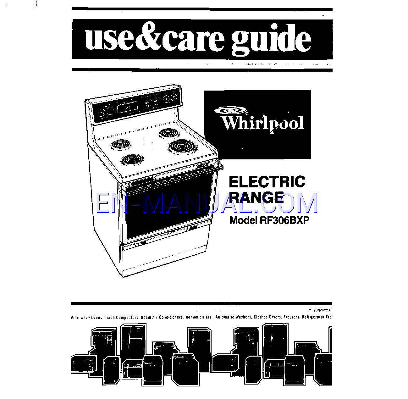 Leer online Manual de usuario para Whirlpool RF306BXP (Page 1)